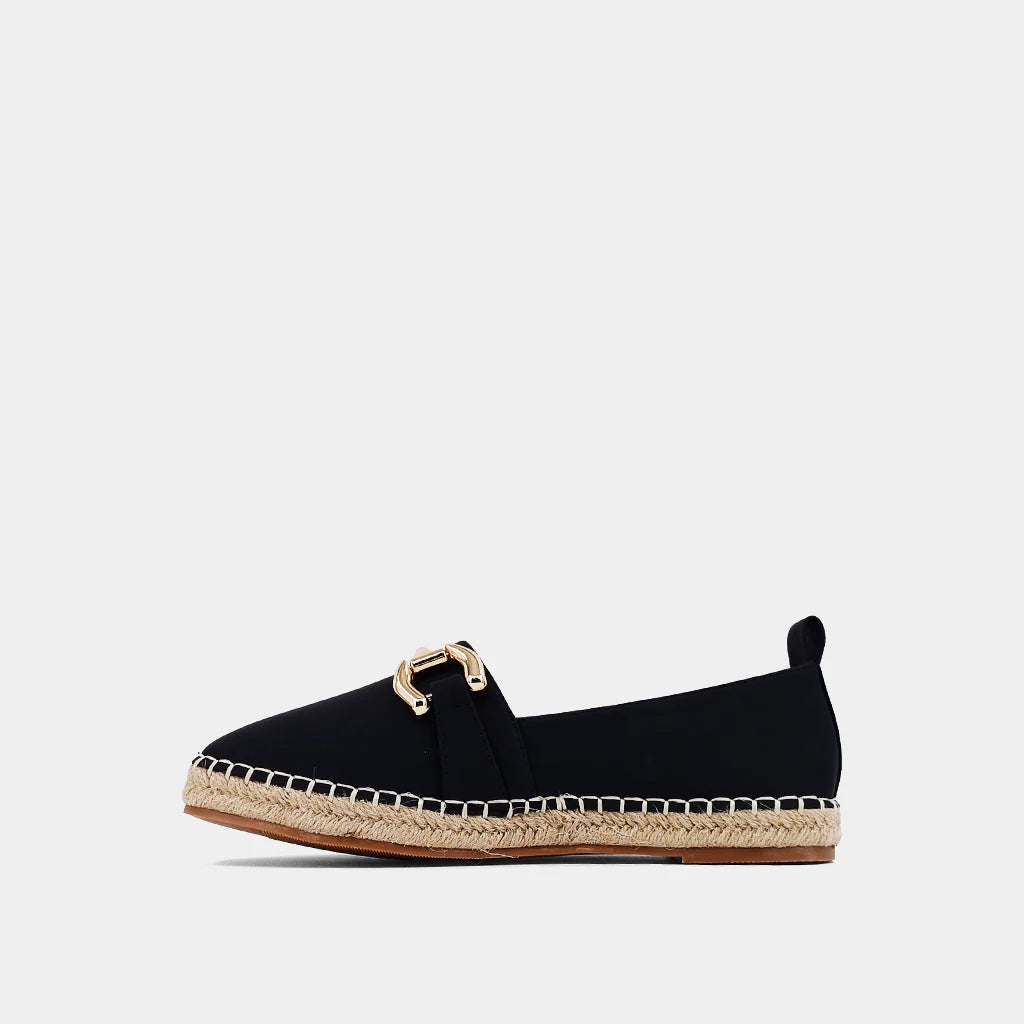 Shu Shop Augusta Black Espadrille