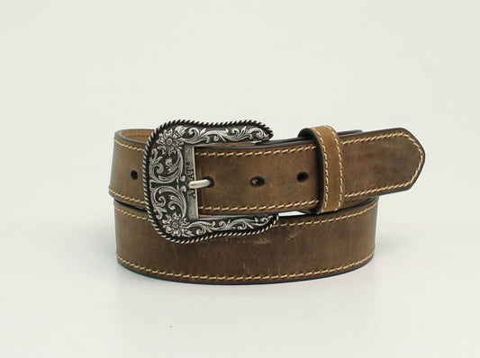 Ariat Distressed Brown Leather Belt