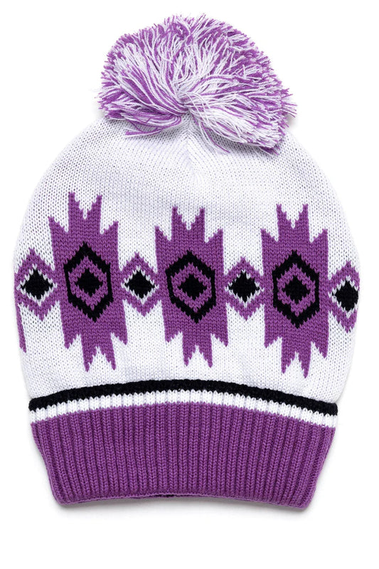 Myra Daphne Lane Beanie in Violet