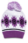 Myra Daphne Lane Beanie in Violet