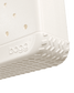 Close-up of a cream shimmer Bitty Bogg bag on a white background
