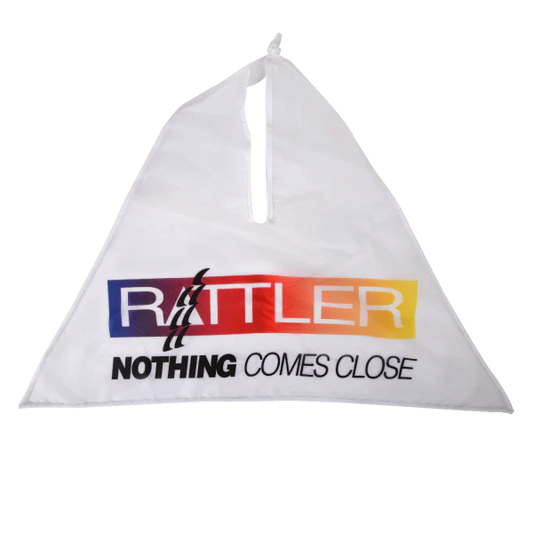 Rattler White Breakaway Flag