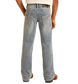 Rock & Roll Boys' Regular Fit Pleather Embroidery Bootcut Jeans