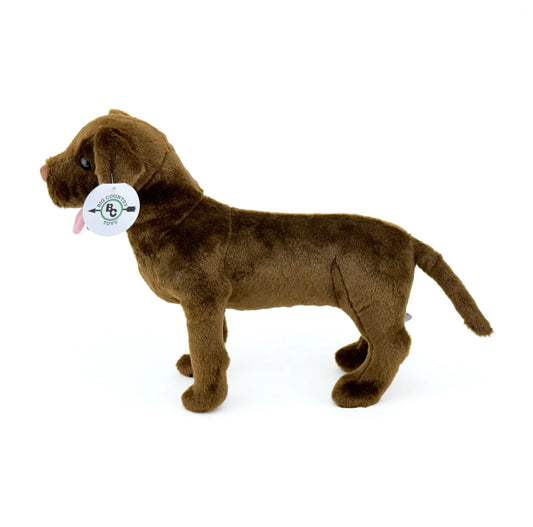 Big Country Chocolate Lab Plush