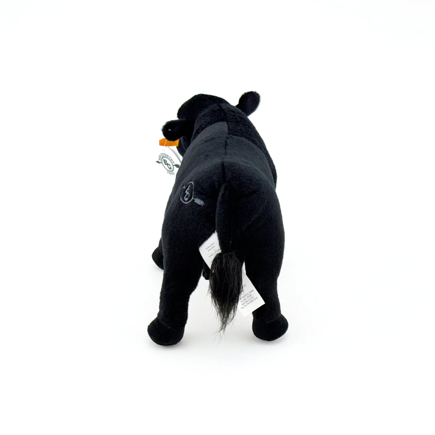 Big Country Black Angus Cow Plush