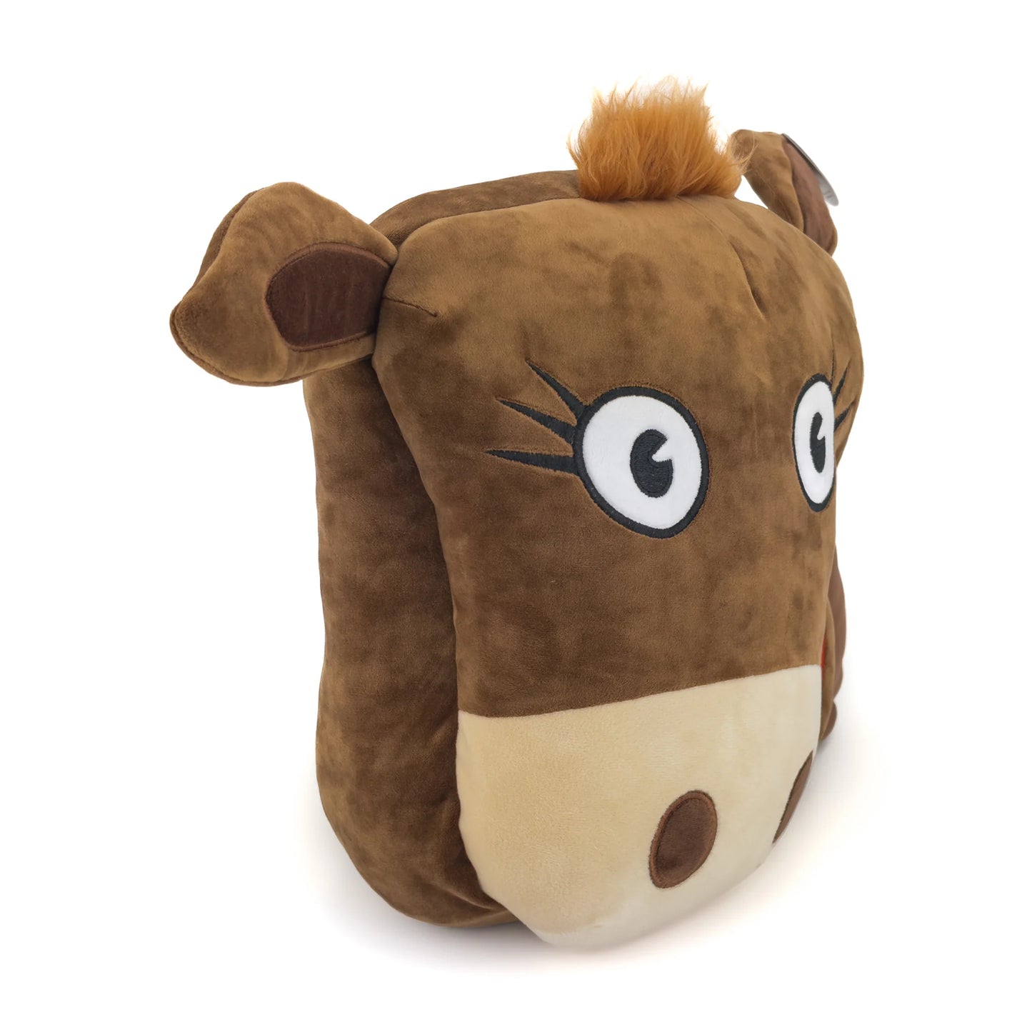 Big Country Scarlett the Red Angus Soft Plush Pillow