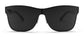 Blenders Jet Black Metal Millenia Sunglasses