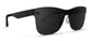 Blenders Jet Black Metal Millenia Sunglasses