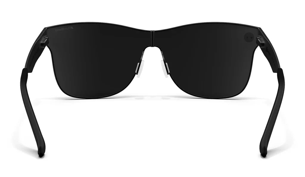 Blenders Jet Black Metal Millenia Sunglasses