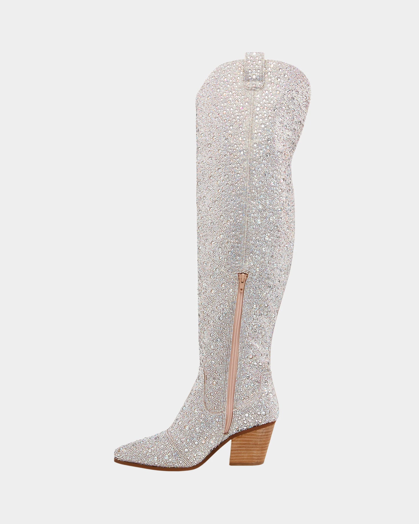 Betsey Johnson Rodeo Rhinestone Boot