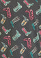 Rock & Roll Denim Girls' Boot Print Tee