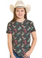 Rock & Roll Denim Girls' Boot Print Tee