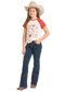 Rock & Roll Denim Girl's Boot Stitch Jeans