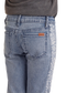 Rock & Roll Girls' Aztec Panel Button Flare Jeans