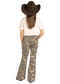 Rock & Roll Girls' Camo Print Flare Jeans