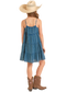 Rock & Roll Denim Girls' Eyelet Dress in Blue