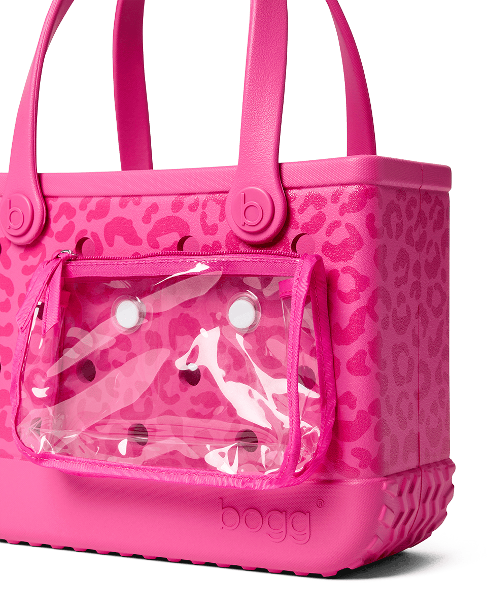 Purrr-fectly Pink Leopard Bitty Bogg Bag
