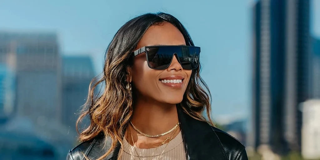 Blenders Dark Flatter Scifi Sunglasses
