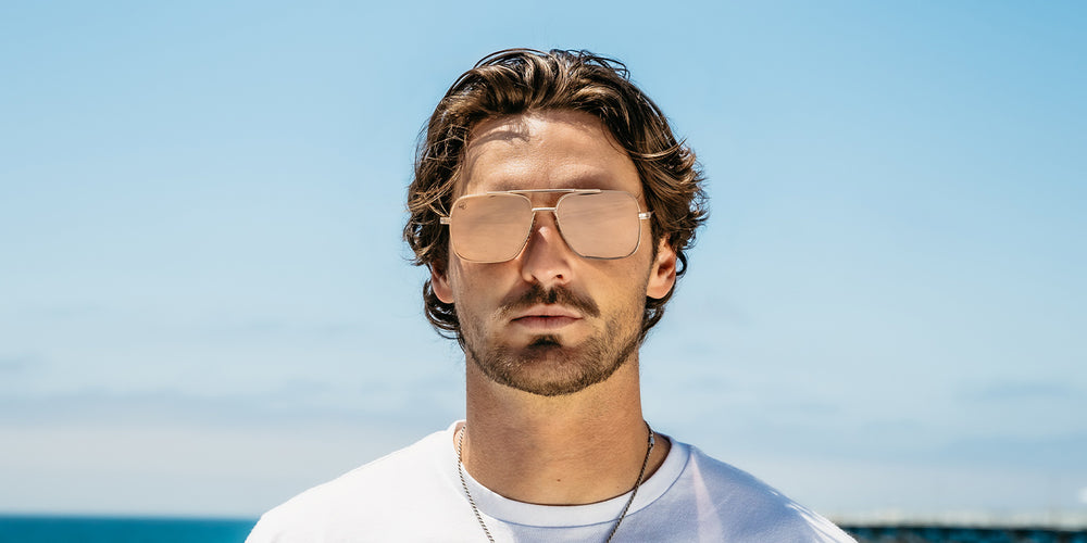 Blenders Matte Champagne Phoenix Sunglasses