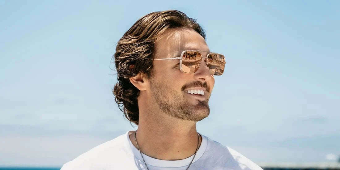 Blenders Matte Champagne Phoenix Sunglasses