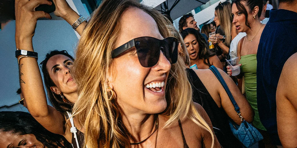 Blenders Jet Black Metal Millenia Sunglasses