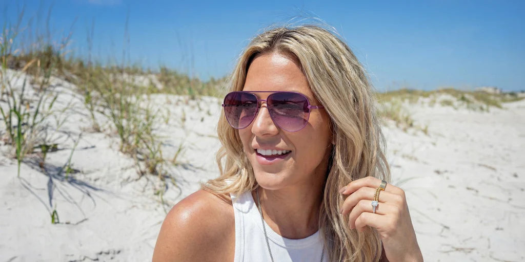 Blenders Berry Loud Shadow Sunglasses