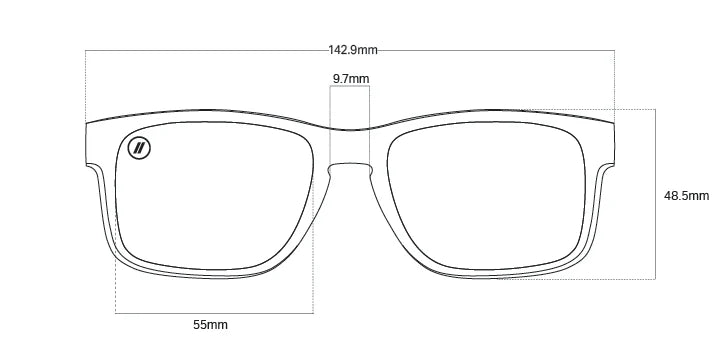 Blenders Red Strike Canyon Sunglasses