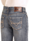 Rock & Roll Denim Relaxed Fit V Stitch Straight Leg Jeans