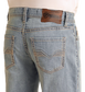 Rock & Roll Relaxed Fit Raised Embroidery Straight Leg Jeans