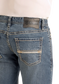 Rock & Roll Slim Fit Simple Embroidered Pocket Straight Leg Jeans