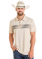 Rock & Roll Denim Border Stripe Polo