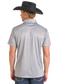 Rock & Roll Grey Medallion Print Polo