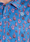 Rock & Roll Denim Pink Cactus Print Polo