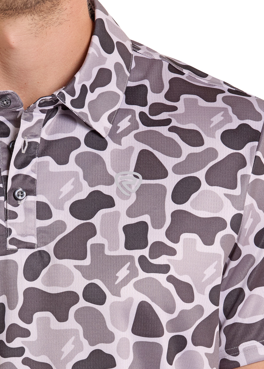 Rock & Roll Koe Wetzel Texas Camo Polo