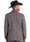Rock & Roll Men's Indigo Plaid Sports Coat