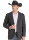 Rock & Roll Denim Black Sport Coat
