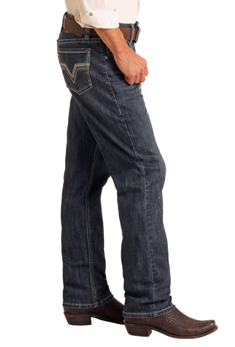 Rock & Roll High Rise Relaxed Fit Alpha Stackable Bootcut Jeans