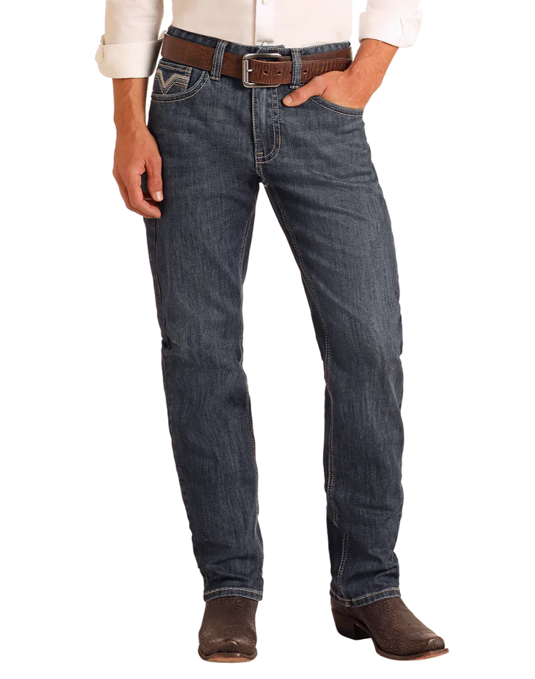 Rock & Roll High Rise Relaxed Fit Alpha Stackable Bootcut Jeans