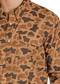 Rock & Roll TEK Western Camel Camo Long Sleeve Shirt