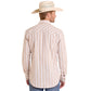 Rock & Roll Men's Tan Stripe Long Sleeve Shirt