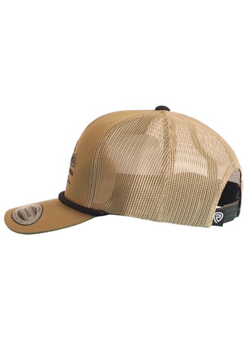 Rock & Roll Khaki Texas Cap
