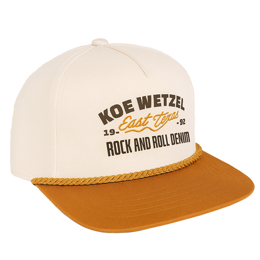 Rock & Roll Koe Wetzel Mustard East Texas Cap