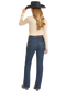 Rock & Roll Front Detail High Rise Boot Cut Jeans