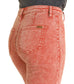 Rock & Roll Rust High Rise Bargain Bell Button Wide Leg Jean
