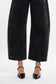 Bayeas Katia Tailored Barrel Leg Denim Jeans in Black