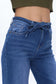 Bayeas Cloe High Rise Wide Leg Jeans in Starlight