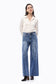 Bayeas High Rise Embroidered Wide Leg Jeans
