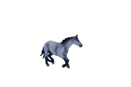 Little Buster Toys Gray Gelding Barrel Horse