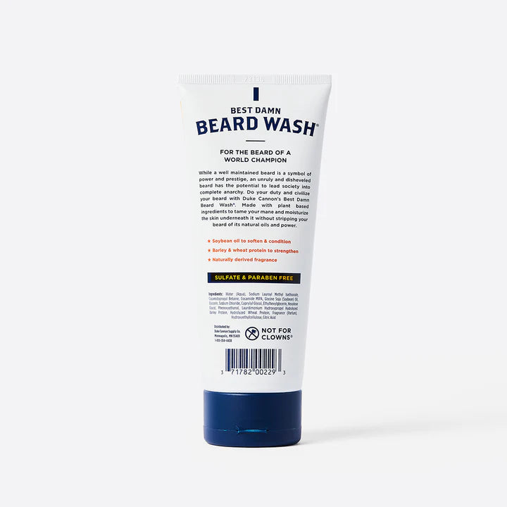 Duke Cannon Best Damn Beard Wash