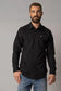 Kimes Ranch Blackout Dress Shirt in Black